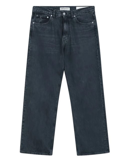 Our Legacy Blue Third Cut Jeans for men