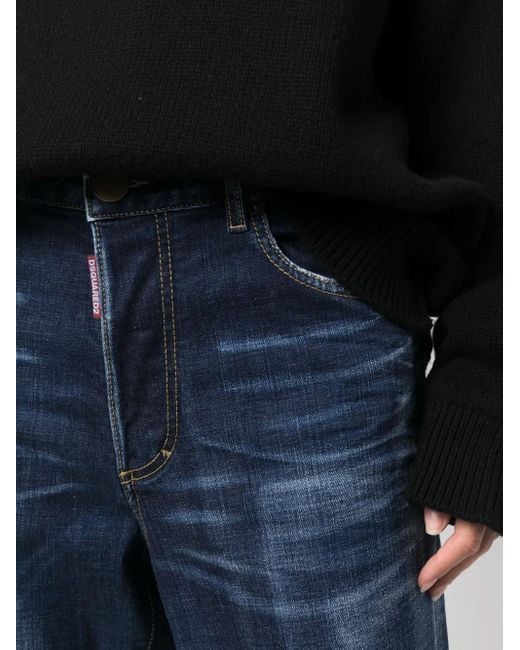 Vaqueros Rectos DSquared² de color Blue