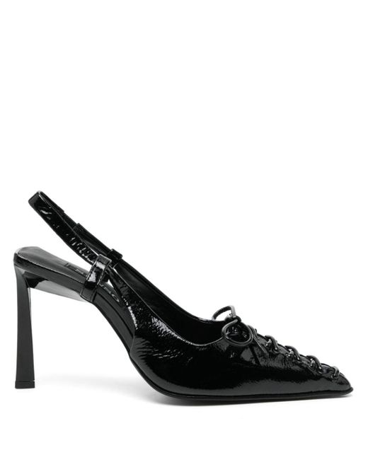 Zapatos Oka con tacón de 75mm Senso de color Black
