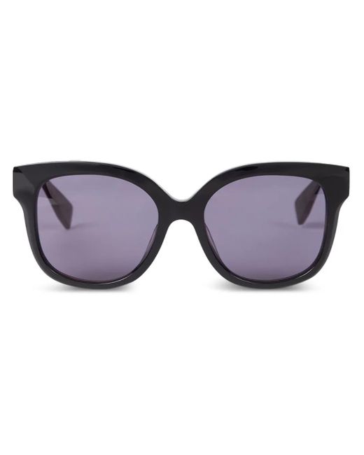 Viktor & Rolf Blue Round-Frame Sunglasses