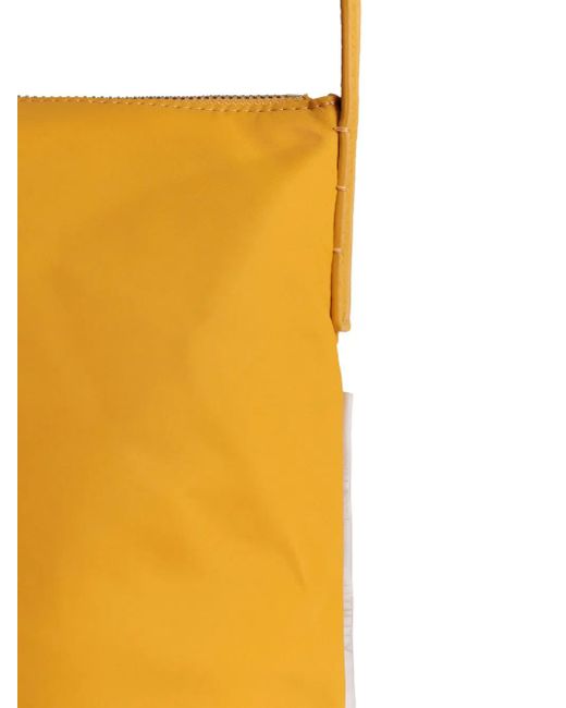 Yu Mei Orange Kleine Utility Braidy Umhängetasche