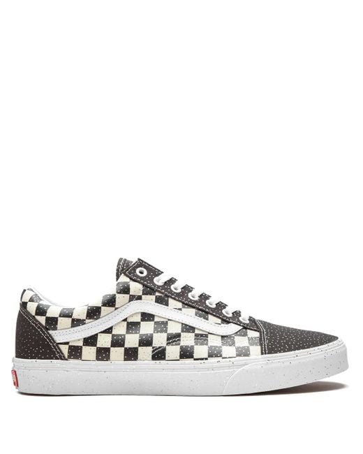 Vans White Old Skool "Confetti" Sneakers