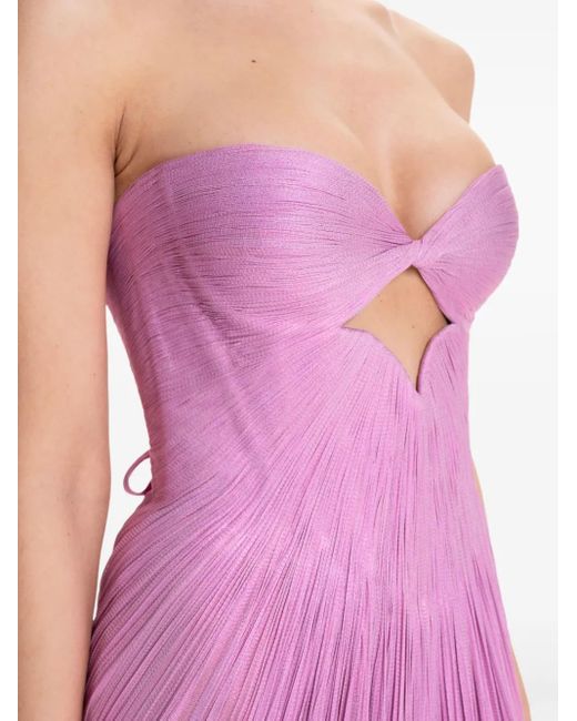 Maria Lucia Hohan Pink Silk Dress