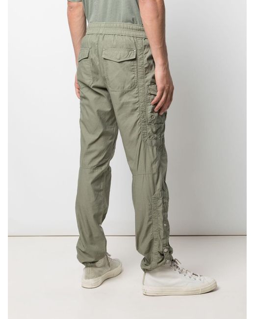 drawstring cargo trousers mens