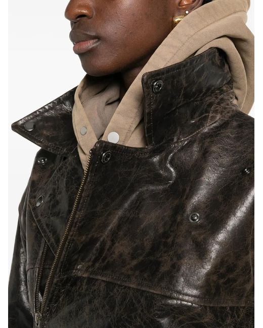 THE GARMENT Black Margo Epaulettes Zip Jacket