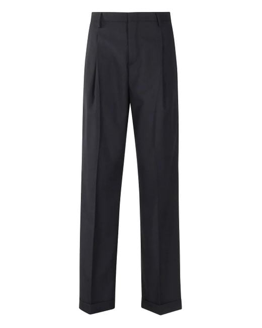 Briglia 1949 Blue Pleated Trousers