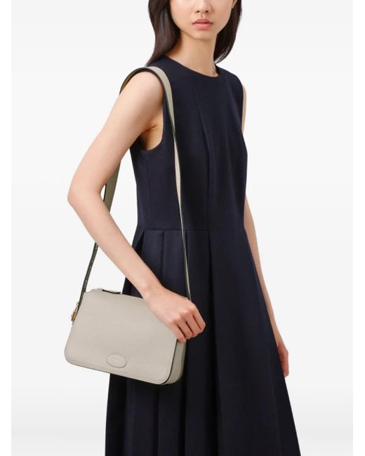 Mulberry Natural Small Billie Grain-Leather Shoulder Bag