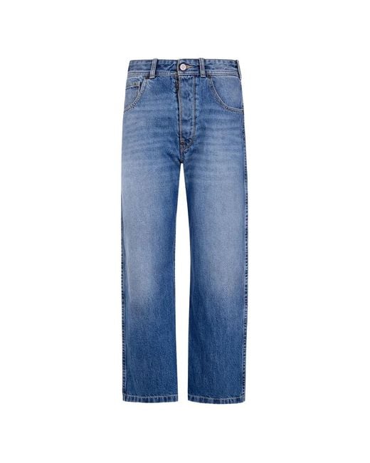 Maison Margiela Blue 5 Pockets Denim Pants
