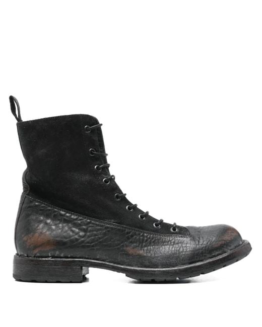 Bottines En Cuir Moma pour homme en coloris Black