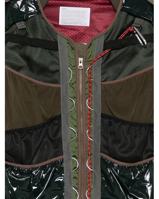 Kolor Green Zip-Up Jacket for men