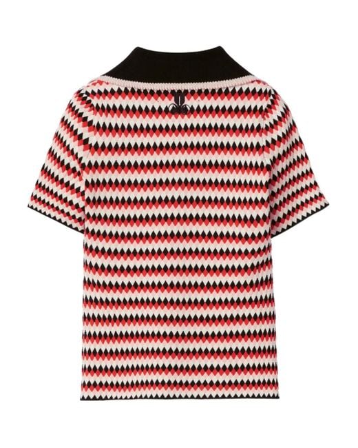 LaDoubleJ ロゴ Tシャツ Red