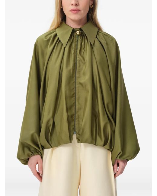 Concepto Green Dawn Tie-Detail Jacket