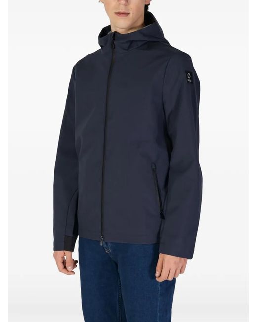 Suns Blue Softshell Hooded Jacket for men