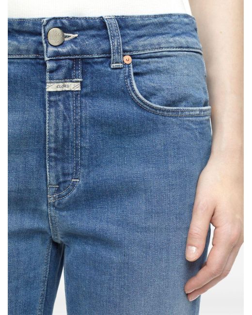 Closed Blue Milo Mid-rise Cropped Jeans