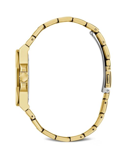 Guess Metallic Stainless Steel 34Mm Watch