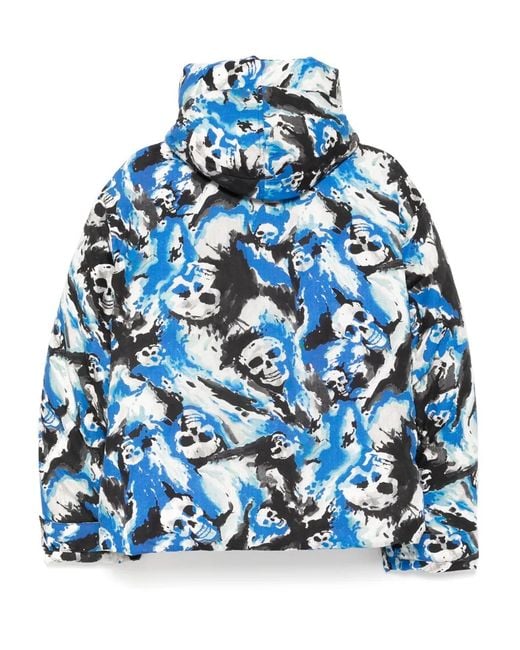 ERL Blue Puffer Jacket