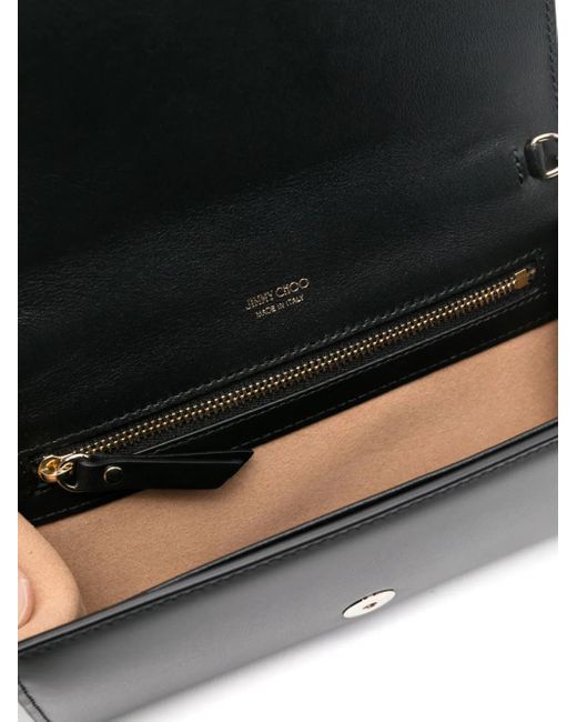 Jimmy Choo Black Avenue Clutch