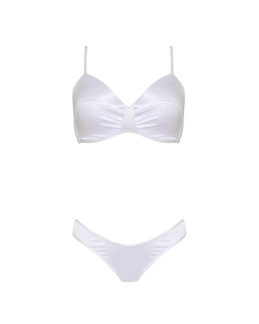 Amir Slama Gesmockte Bikini in het White