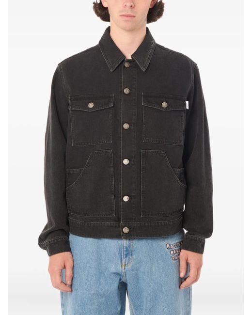 Rassvet (PACCBET) Denim Jack in het Black voor heren