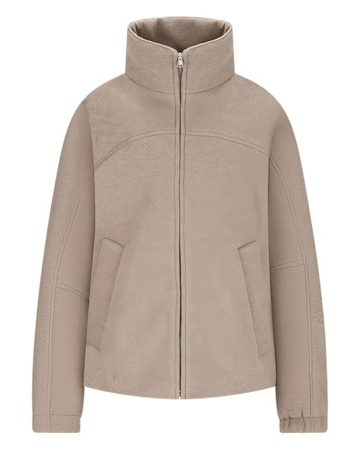 Mordecai Brown High-Neck Zip-Up Jacket for men