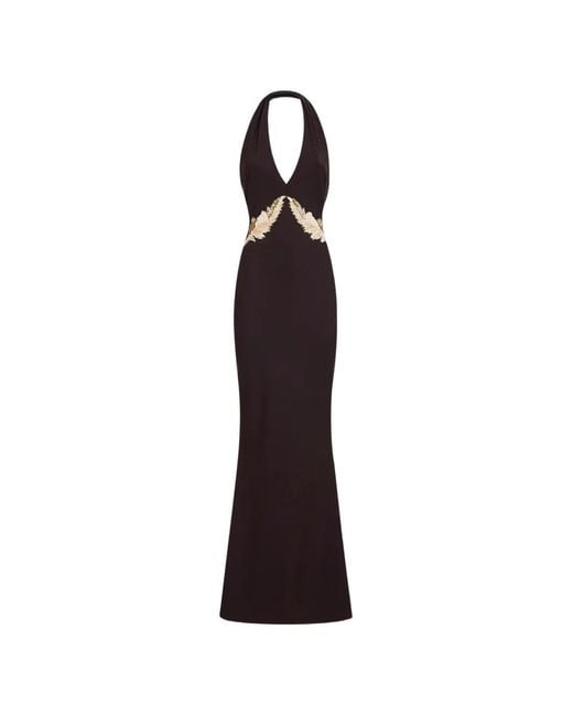 La Petite Robe Di Chiara Boni White Halterneck Maxi Dress