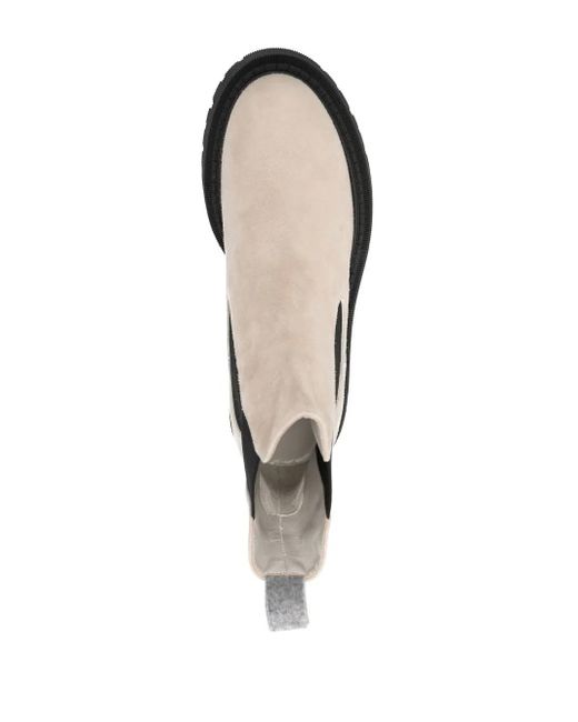 Lorena Antoniazzi Black 55Mm Slip-On Leather Boots