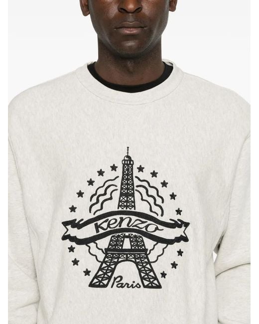 Sudadera Eiffel Tower KENZO de hombre de color White