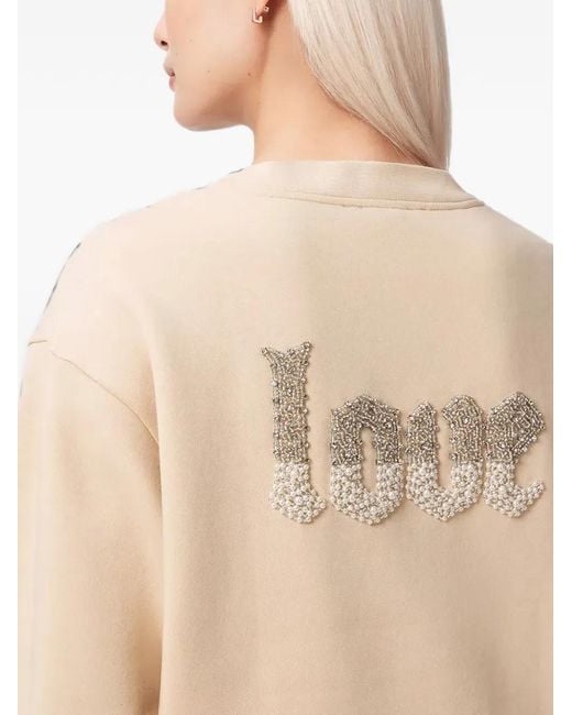 AllSaints Natural Peace Pippa Embellished Sweatshirt