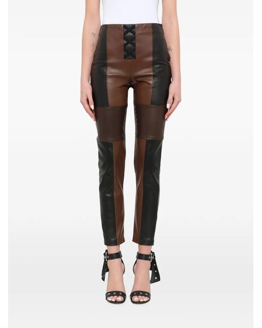 Pantalones Con Diseño Patchwork Neil Barrett de color Black