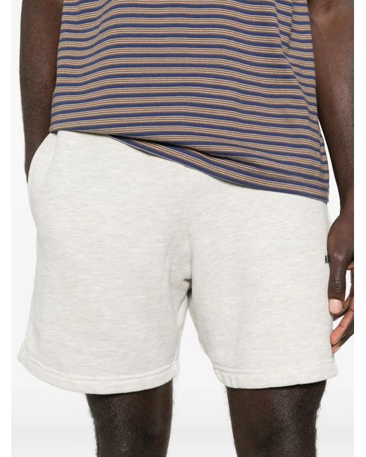 Autry White Drawstring Shorts for men