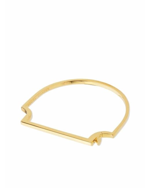 Monica Vinader Metallic Signature Skinny Bangle