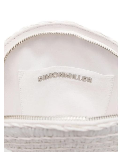 Bolso de mano Oyster Simon Miller de color White