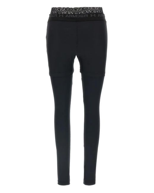 Balenciaga Black X Under Armour High-Waisted Leggings for men