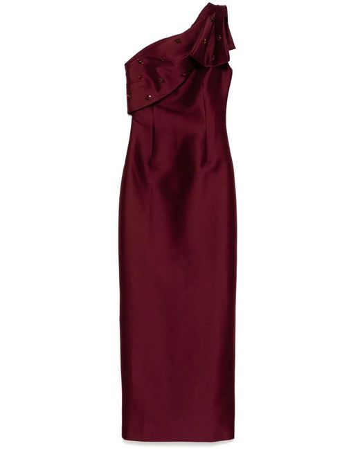Sachin & Babi Purple Olivia Gown