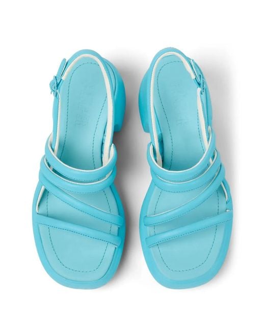 Camper Blue Thelma Sandals