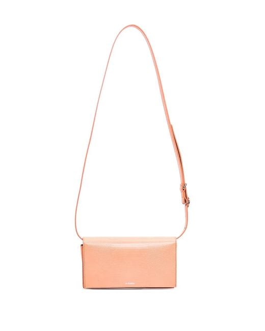 Jil Sander Orange All-Day Shoulder Bag