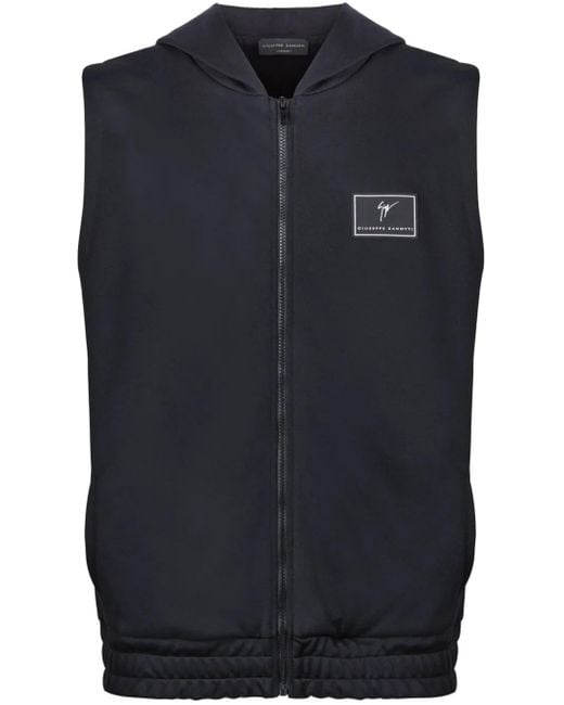 Giuseppe Zanotti Blue Lr-43 Cotton Track Shorts for men