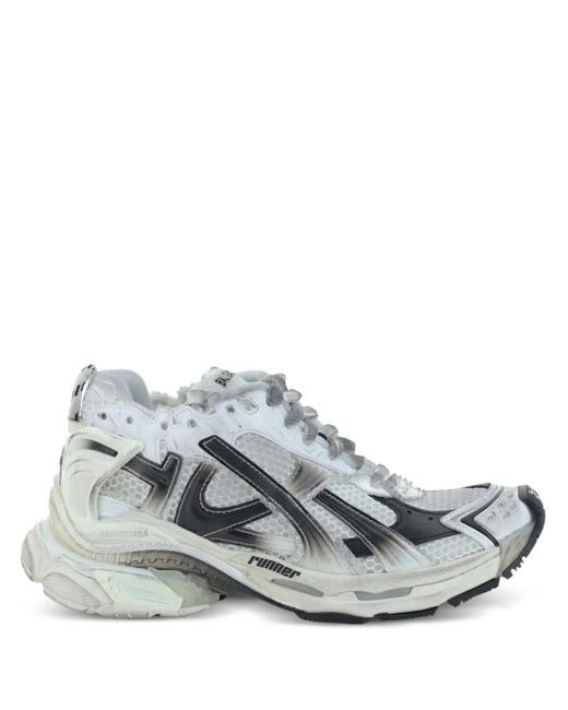 Balenciaga White Runner Gradient Sneaker