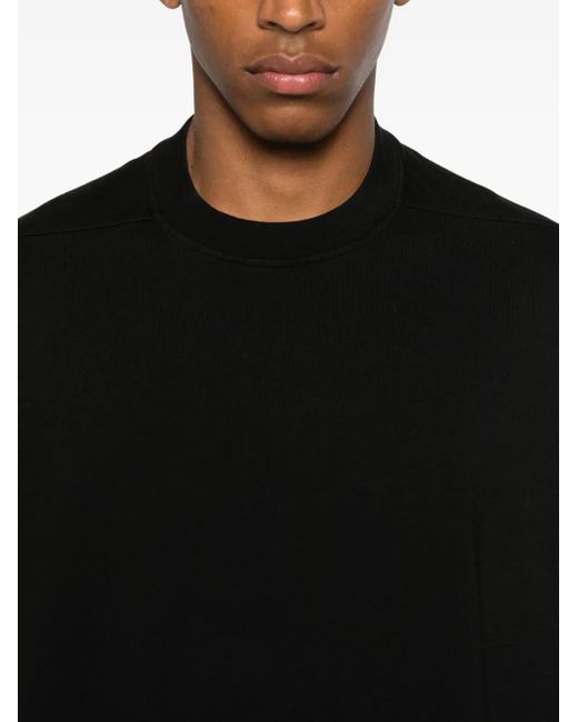 メンズ Rick Owens Tommy ロングtシャツ Black