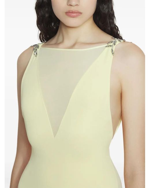 Lanvin White Silk Gown
