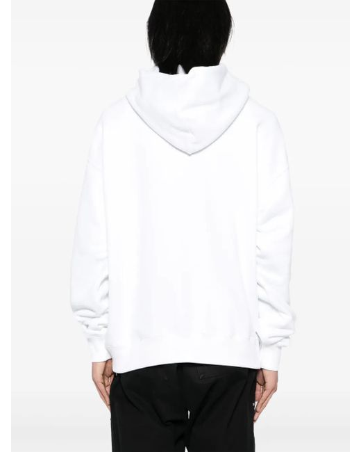 Off-White c/o Virgil Abloh White Bookish Flower Skate Hoodie for men