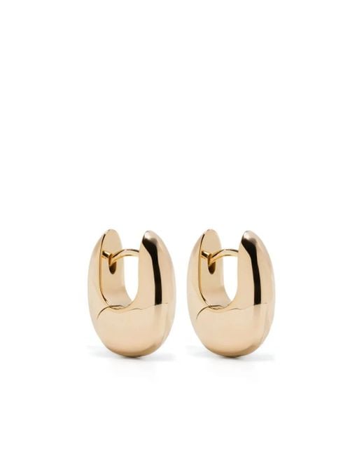 Tom Wood Natural Small Pebble Earrings