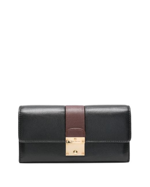 Marc Jacobs Black Strap Lock Wallet