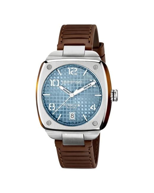 Briston Blue Streamliner 40Mm Watch