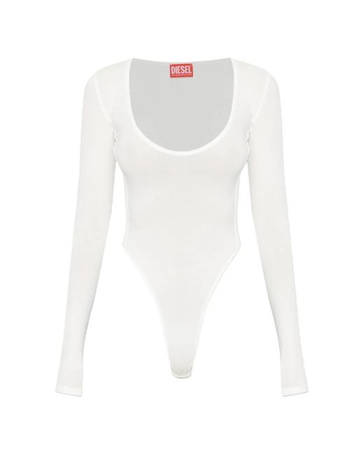 DIESEL White T-Bodyn Bodysuit