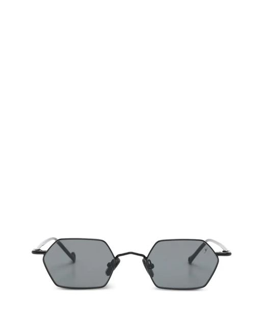 Eyepetizer Metallic Geometric Copper Sunglasses