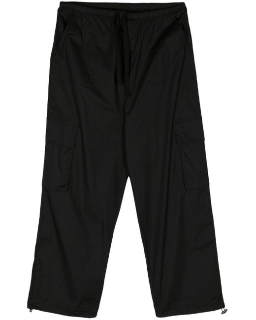 Pantalon droit W ST 366 à poches cargo Thom Krom en coloris Black