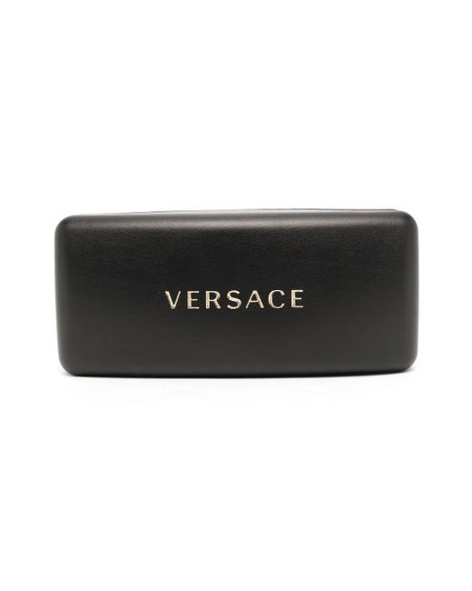 Versace Blue Medusa Plaque Sunglasses - Women's - Metal/acetate/acrylic