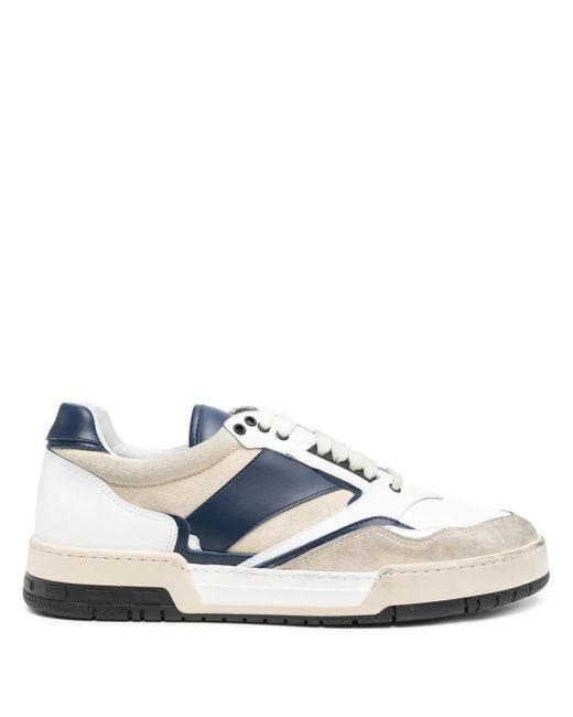 Rhude Blue Racing Panelled Sneakers for men