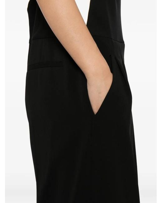 Tom Ford Black Georgette Jumpsuits